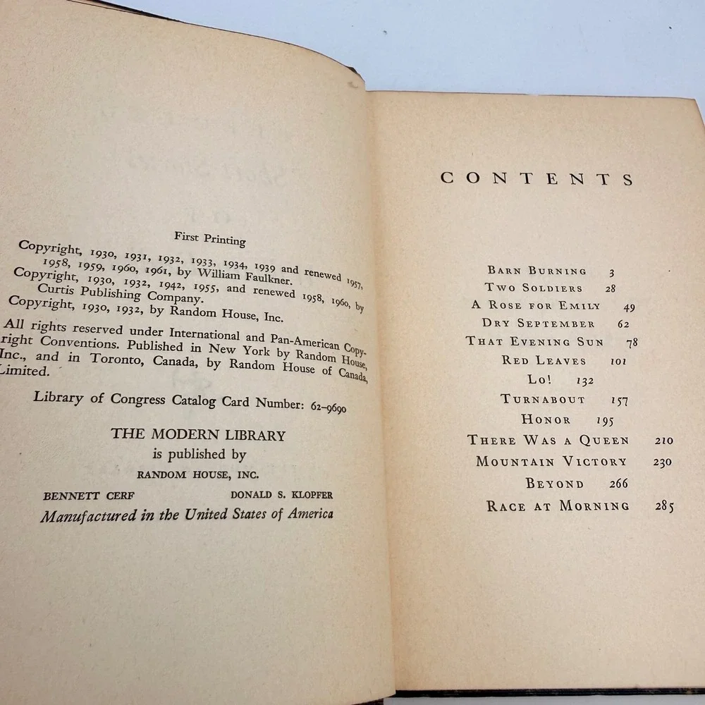 The Modern Library selected short